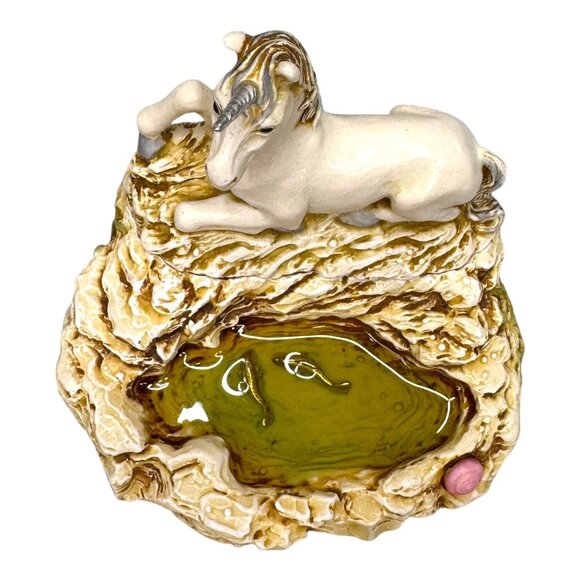 Fairies The Gramarye Unicorn Symbol of Innocence & Purity Trinket Box Jewelry - Picture 4 of 11